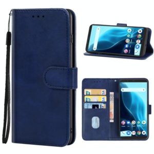 For CUBOT Note 9 Leather Phone Case(Blue) (OEM)