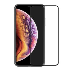 For iPhone 11 Pro / XS / X ENKAY Hat-Prince 0.26mm 9H 6D Curved Full Screen Tempered Glass Film(Black) (ENKAY) (OEM)