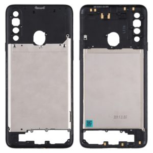 For Samsung Galaxy A20s Middle Frame Bezel Plate (Black) (OEM)