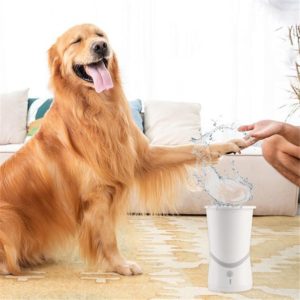 HS-XJB01 USB Rechargeable Pet Automatic Electric Dog Foot Washing Cup (OEM)