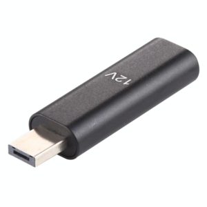 12V Type-C / USB-C Female to PD Aluminium Alloy Adapter for Asus (Black) (OEM)