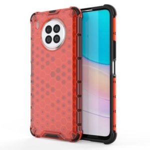 For Huawei nova 8i Shockproof Honeycomb PC + TPU Phone Case(Red) (OEM)