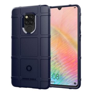 Shockproof Full Coverage Silicone Case for Huawei Mate 20X Protector Cover (Dark Blue) (OEM)