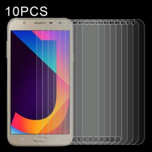 For Samsung Galaxy J7 Core 10 PCS Half-screen Transparent Tempered Glass Film (OEM)