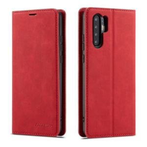 For Huawei P30 Pro Forwenw Dream Series Oil Edge Strong Magnetism Horizontal Flip Leather Case with Holder & Card Slots & Wallet & Photo Frame(Red) (Forwenw) (OEM)