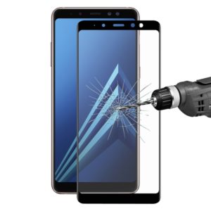 για Galaxy A8, (2018) 0,26mm 9H, 3D Καμπύλωτο τζαμάκι προστασίας πλήρους οθόνης (OEM)