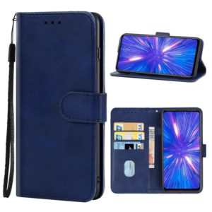 Leather Phone Case For ZTE Rakuten Big(Blue) (OEM)