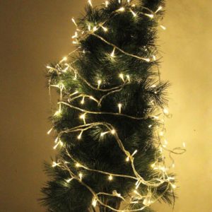 30m Waterproof IP44 String Decoration Light, For Christmas Party, 300 LED, Warm White Light with 8 Functions Controller, 220-240V, EU Plug (OEM)