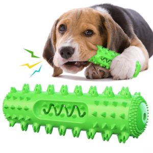FS-03 Pet Sounding Toys Dogs Mask Rod(Green) (OEM)