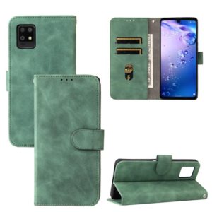 For Sharp Air Zero6 Solid Color Skin Feel Magnetic Buckle Horizontal Flip Calf Texture PU Leather Case with Holder & Card Slots & Wallet(Green) (OEM)