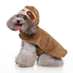 Halloween Christmas Day Pets Dress Up Clothes Pet Funny Clothes, Size: XL(SDZ129A Sloth) (OEM)