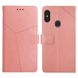 For Gigaset GS3 Y Stitching Horizontal Flip Leather Phone Case(Rose Gold) (OEM)