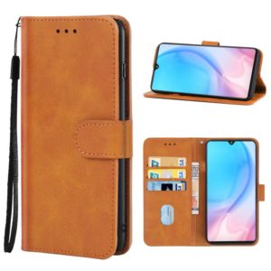 Leather Phone Case For CUBOT J9(Brown) (OEM)