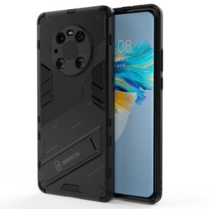For Huawei Mate 40 Pro Punk Armor 2 in 1 PC + TPU Shockproof Case with Invisible Holder(Black) (OEM)