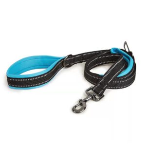 Anti-break Pet Leash Car Dual-purpose Reflective Seat Belt, Size: S(Blue) (OEM)
