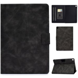 For iPad 10.2 / Air (2019) / Pro 10.5 Cowhide Texture Horizontal Flip Leather Case with Holder & Card Slots & Sleep / Wake-up Function(Grey) (OEM)