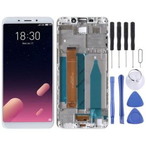 TFT LCD Screen for Meizu M6s M712H M712Q Digitizer Full Assembly with Frame(White) (OEM)