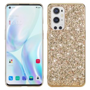 For OnePlus 9 Glitter Powder Shockproof TPU Protective Case(Rose Gold) (OEM)