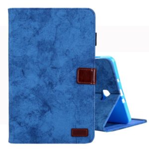 For Galaxy Tab A 10.1 (2016) / T580 Business Style Horizontal Flip Leather Case, with Holder & Card Slot & Photo Frame & Sleep / Wake-up Function(Blue) (OEM)
