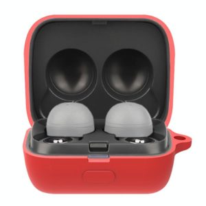 Solid Color Earphone Protective Case For Sony LinkBuds(Red) (OEM)