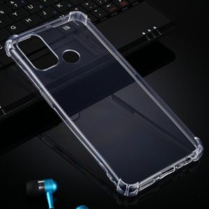 For OPPO A53 Four-Corner Shockproof Ultra-Thin Transparent TPU Case (OEM)