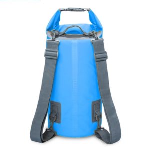 Outdoor Waterproof Dry Dual Shoulder Strap Bag Dry Sack, Capacity: 20L (Blue) (OEM)