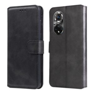 For Honor 50 Pro / Huawei nova 9 Pro Classic Calf Texture Flip Leather Case(Black) (OEM)