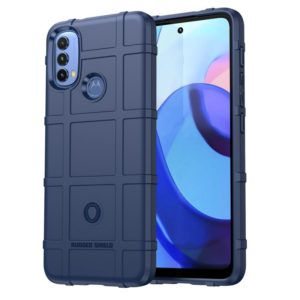 For Motorola Moto E20 / E30 / E40 Full Coverage Shockproof TPU Phone Case(Blue) (OEM)