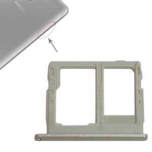 For Galaxy Tab A 8.0 / T380 / T385 SIM Card Tray + Micro SD Card Tray (Gold) (OEM)