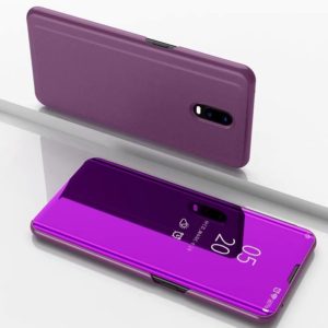 For Xiaomi Redmi 8A Plating Mirror Horizontal Flip Leather Case with Bracket Holster(Purple) (OEM)