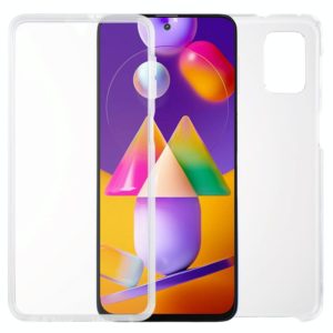 For Samsung Galaxy M31s PC+TPU Ultra-Thin Double-Sided All-Inclusive Transparent Case (OEM)
