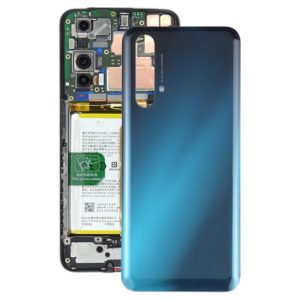 For OPPO Realme X3 / Realme X3 SuperZoom / Realme X50 5G (China) Glass Battery Back Cover (Blue) (OEM)