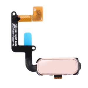 Home Button Flex Cable with Fingerprint Identification for Galaxy A3 (2017) / A320 & A5 (2017) / A520 & A7 (2017) / A720(Pink) (OEM)