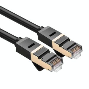 CAT7 Gold Plated Dual Shielded Full Copper LAN Network Cable, Length: 5m (OEM)