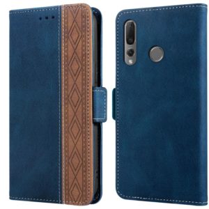 For Huawei P smart Z Stitching Side-Magnetic RFID Leather Phone Case(Royal Blue) (OEM)