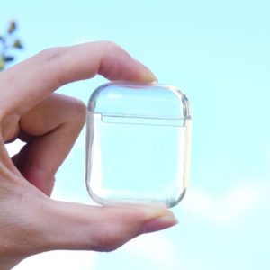 For AirPods 1 / 2 Transparent TPU Soft Earphone Protective Case without Hook (OEM)