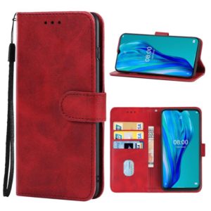 Leather Phone Case For Ulefone Note 9P(Red) (OEM)