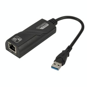 10/100/1000 Mbps RJ45 to USB 3.0 External Gigabit Network Card, Support WIN10 (OEM)