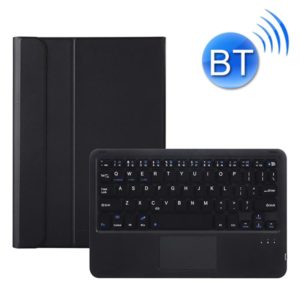 OP11-A Lambskin Texture Ultra-thin Bluetooth Keyboard Leather Case with Touchpad For OPPO Pad 11 inch(Black) (OEM)