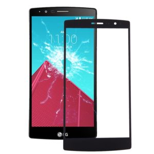 Front Screen Outer Glass Lens for LG G4 Mini (Black) (OEM)