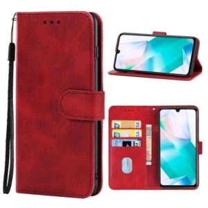 For vivo T1 Snapdragon 778G Leather Phone Case (Red) (OEM)