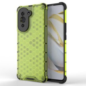 For Huawei nova 10 Pro 4G Shockproof Honeycomb PC + TPU Phone Case(Green) (OEM)