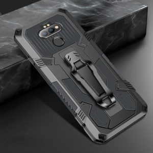For LG Aristo 5 Pro Machine Armor Warrior Shockproof PC + TPU Protective Case(Space Gray) (OEM)