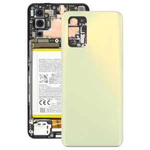 For OPPO Realme Q3 Pro 5G / Realme Q3 Pro Carnival Original Battery Back Cover + Middle Frame (Yellow) (OEM)