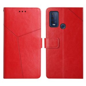 For Wiko Power U30 Y Stitching Horizontal Flip Leather Phone Case(Red) (OEM)