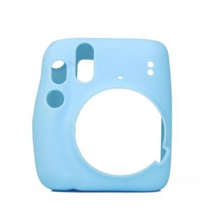 Camera Jelly Color Silicone Protective Cover For Fujifilm Instax mini 11(Blue) (OEM)
