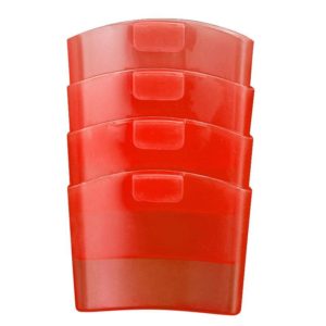 TX008 Afternoon Tea Coffee Biscuit Holder Snack Plastic Tea Bag Cup Holder(Red) (OEM)