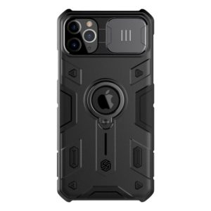 For iPhone 11 Pro NILLKIN Shockproof CamShield Armor Protective Case with Invisible Ring Holder(Black) (NILLKIN) (OEM)