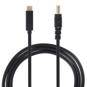 USB-C / Type-C to 5.5 x 2.5mm Laptop Power Charging Cable, Cable Length: about 1.5m(Black) (OEM)