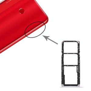 SIM Card Tray + SIM Card Tray + Micro SD Card Tray for Huawei Enjoy Max (Silver) (OEM)